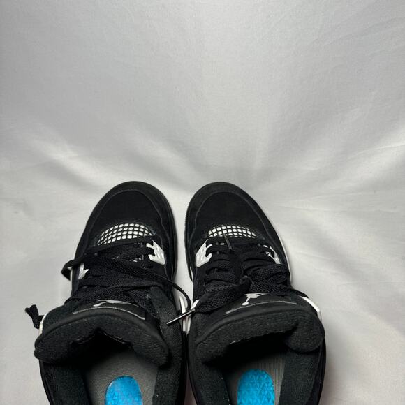 Size 6 - Nike Air Jordan 4 Retro GS White Thunder Men's Shoes - Picture 10 of 10